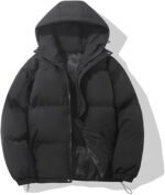 Winter Coats for Women UK Quilted Down Puffer Jackets Ladies Lightweight Hoodies Waterproof Jacket Plus Size Slim Coat Warm Outwear Clothing - Image 5