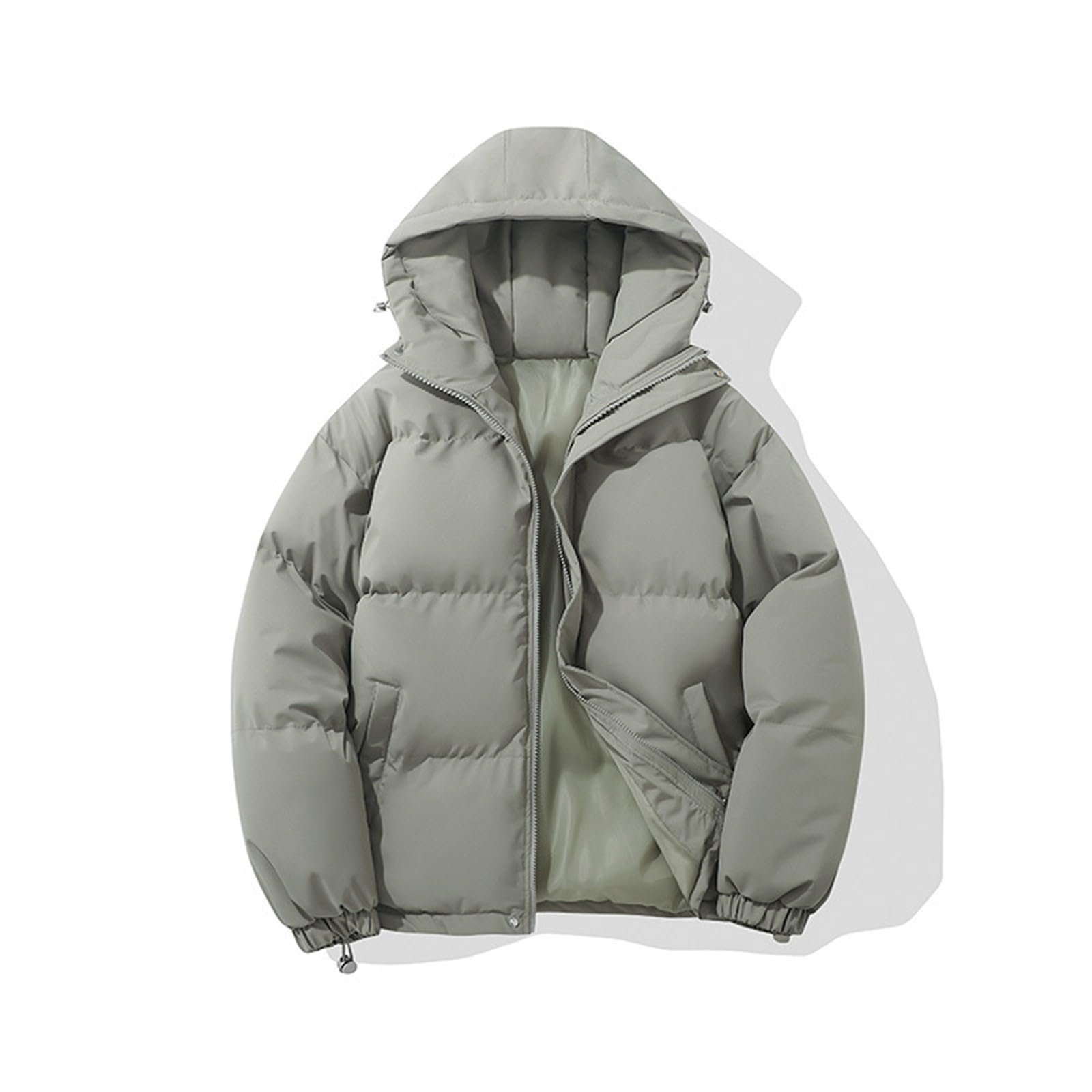 61rwdFkSfDL_25e64b99-d764-436a-8014-506312c283c0 Winter Coats for Women UK Quilted Down Puffer Jackets Ladies Lightweight Hoodies Waterproof Jacket Plus Size Slim Coat Warm Outwear Clothing - Image 1